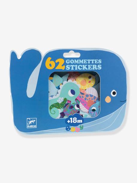 62 gommettes animaux - banquise+forêt+mer 5 - vertbaudet enfant 