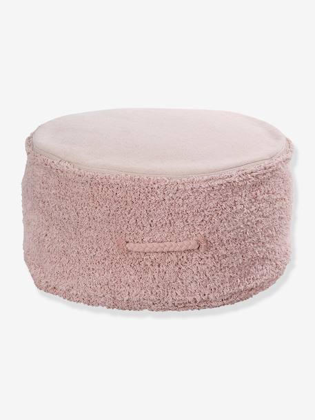 Pouf chill - gris perle+vieux rose 10 - vertbaudet enfant 