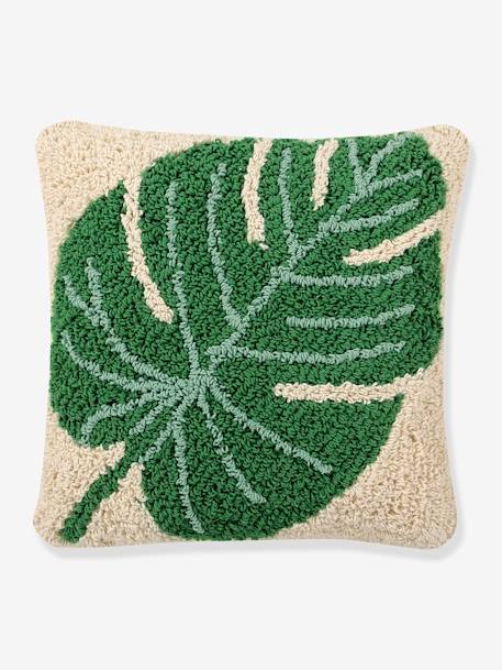 Coussin lavable Monstera - vert 2 - vertbaudet enfant 