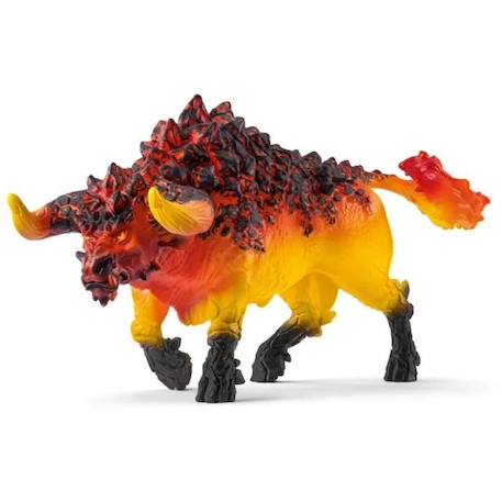 Figurine Taureau de feu, Figurine d'action fantastique, à partir de 7 ans - schleich 42493 Eldrador Creature JAUNE 1 - vertbaudet enfant 