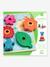 Puzzle d'encastrement et jeu d'empilement 'Puzz & Stack Happy' - DJECO multicolore 4 - vertbaudet enfant 