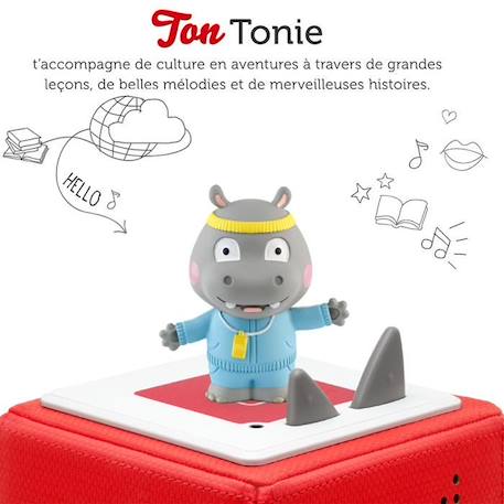 tonies® - Figurine Tonie - Mes Comptines Préférées - Pour Bouger - Figurine Audio pour Toniebox GRIS 3 - vertbaudet enfant 
