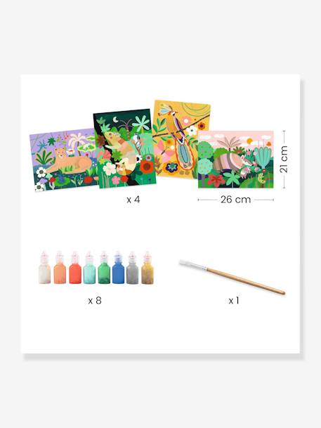 Peinture 3D - Abysses+forêt tropicale 10 - vertbaudet enfant 