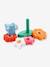 Puzzle d'encastrement et jeu d'empilement 'Puzz & Stack Happy' - DJECO multicolore 5 - vertbaudet enfant 