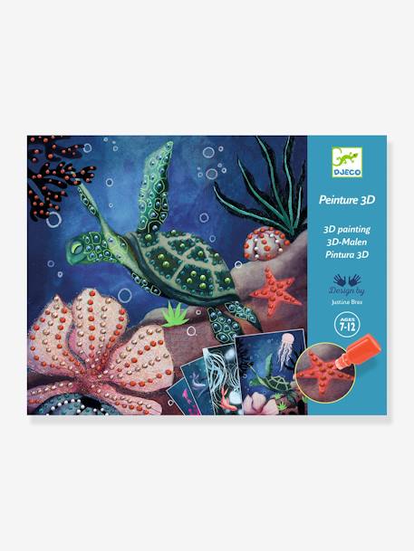 Peinture 3D - Abysses+forêt tropicale 1 - vertbaudet enfant 