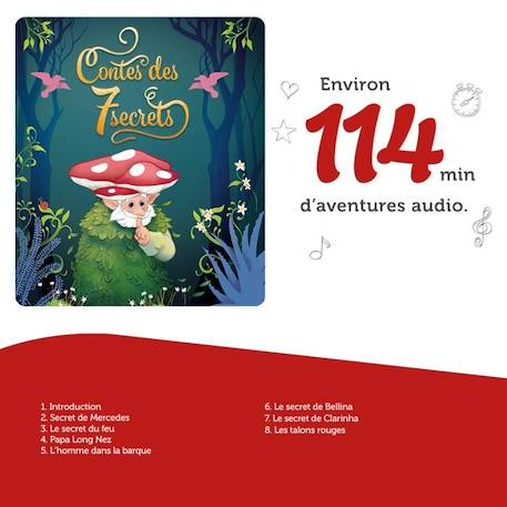 tonies® - Figurine Tonie - Contes des 7 secrets - Figurine Audio pour Toniebox VERT 4 - vertbaudet enfant 