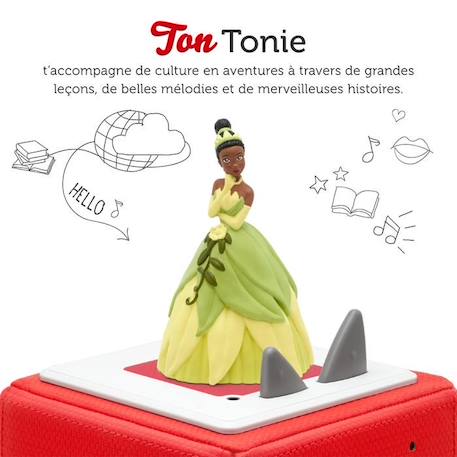tonies® - Figurine Tonie - Disney - La Princesse Et La Grenouille - Figurine Audio pour Toniebox VERT 3 - vertbaudet enfant 