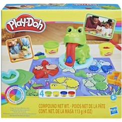Jouet-Play-Doh La grenouille des couleurs, Pâte à modeler, Jouet créatif pour enfant de 3 ans et plus