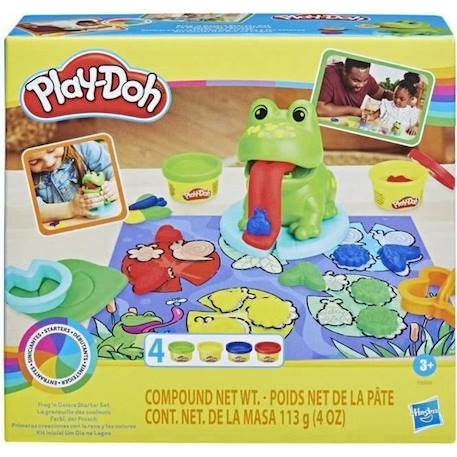 Play-Doh La grenouille des couleurs, Pâte à modeler, Jouet créatif pour enfant de 3 ans et plus JAUNE 1 - vertbaudet enfant 
