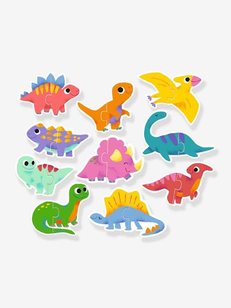 Puzzle Dinos duo - multicolore 3 - vertbaudet enfant 