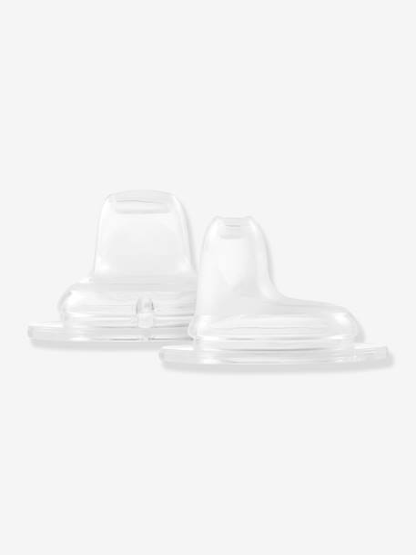 Duo de becs de succion anti-fuite transparent 1 - vertbaudet enfant 