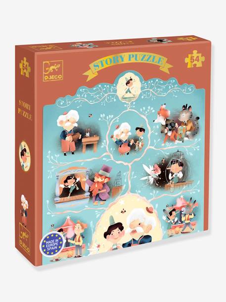 Puzzle Pinocchio 54p - multicolore 1 - vertbaudet enfant 