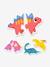 Puzzle Dinos duo - multicolore 2 - vertbaudet enfant 