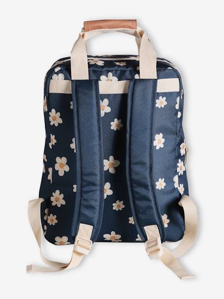 Sac à dos fille marguerites marine 3 - vertbaudet enfant 