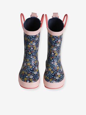 Bottes De Pluie Enfant VERTBAUDET Marine 35 - Réfléchissantes Et Antidérapantes