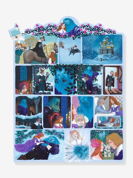 Puzzle La belle et la bête 100p - multicolore 2 - vertbaudet enfant 