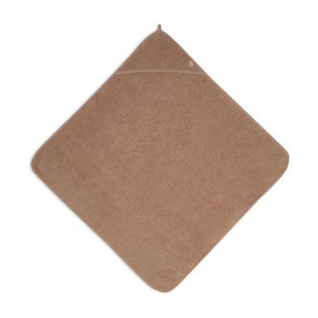 Cape de Bain bébé coton Éponge Biscuit MARRON 1 - vertbaudet enfant 