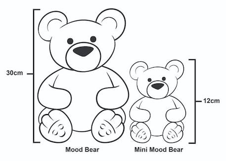 Peluche des émotions Ours Espoir - Mini MULTICOLORE 5 - vertbaudet enfant 