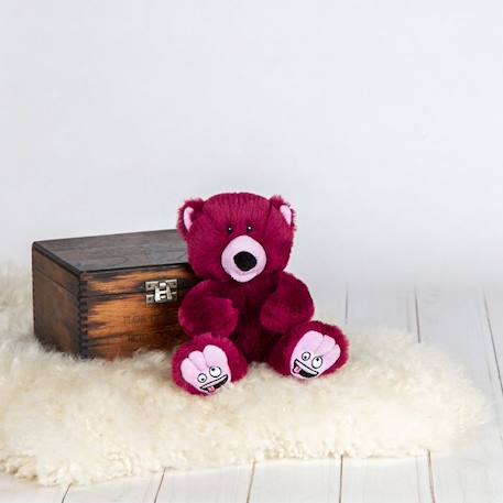 Peluche des émotions Ours Foufou - Mini VIOLET 2 - vertbaudet enfant 