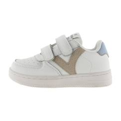 Chaussures-Chaussures fille 23-38-Baskets, tennis-Basket Victoria 1124104 - Taupe
