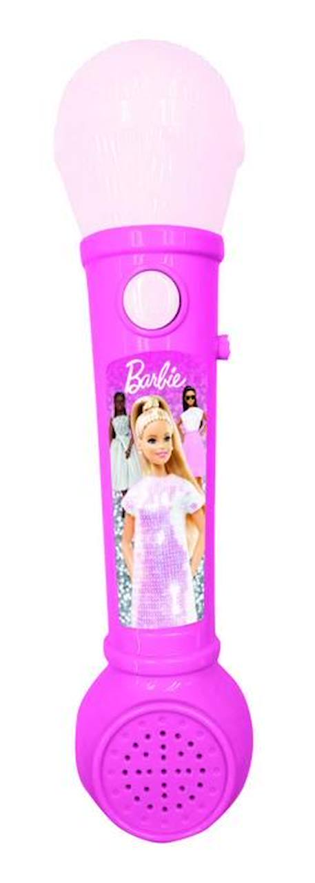 Microphone Lumineux Barbie MULTICOLORE 3 - vertbaudet enfant 