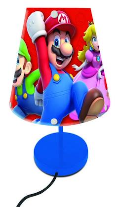 Puériculture-Lit de voyage et accessoires sommeil-Accessoires sommeil-Lampe de Table Super Mario