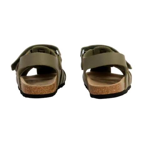 Sandales Cuir Geox Gita - Militaire VERT 4 - vertbaudet enfant 