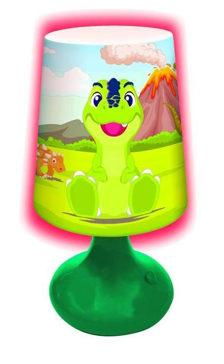 Mini lampe de chevet veilleuse sans fil Super Dinosaure MULTICOLORE 3 - vertbaudet enfant 