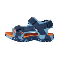 Chaussures-Chaussures garçon 23-38-Sandales à Scratch Geox Borealis - Bleu clair-Navy