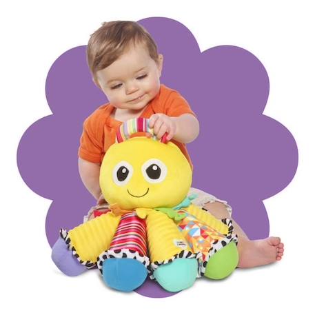 Jouet musical - TOMY/LAMAZE - La Pieuvre Musicale - Pour bébé - Multicolore - Fonctionne avec piles JAUNE 2 - vertbaudet enfant 