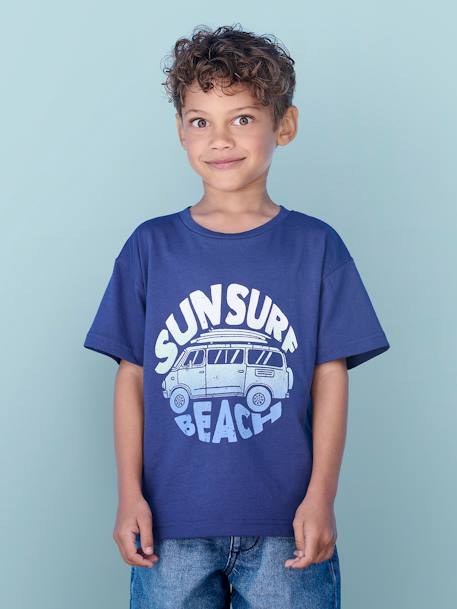 T-shirt garçon marine 13-14 ans TEX à Prix