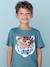 Tee-shirt garçon motif à sequins réversibles blanc+bleu nuit+bleu océan+écru+vert d'eau 26 - vertbaudet enfant 