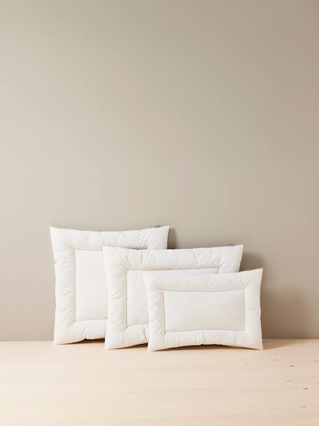 Oreiller plat BIO COLLECTION blanc 1 - vertbaudet enfant 