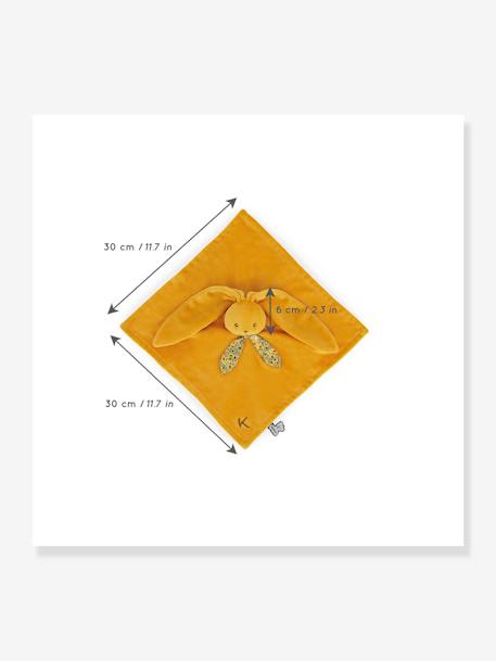 Doudou lapin Lapinoo 30 cm - beige+blanc+orange 4 - vertbaudet enfant 