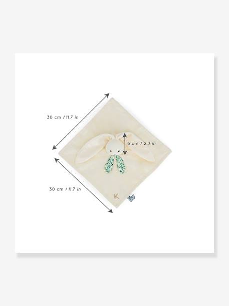 Doudou lapin 30 cm - KALOO beige+blanc 12 - vertbaudet enfant 