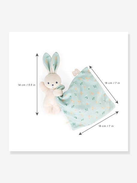 Doudou lapin - blanc+chien+lapin 12 - vertbaudet enfant 