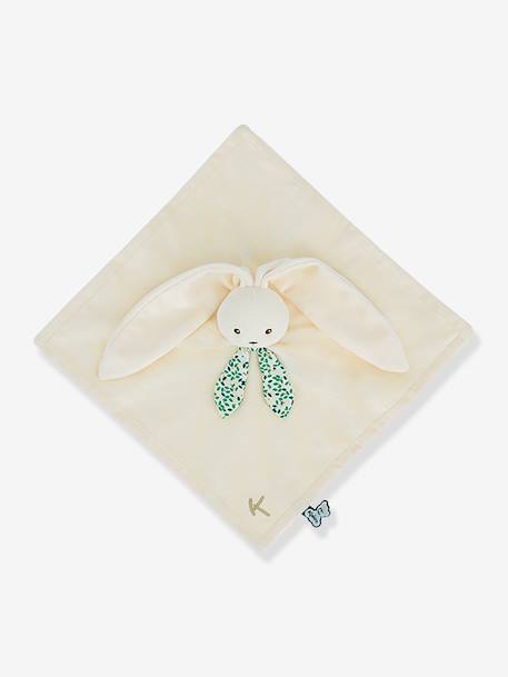 Doudou lapin Lapinoo 30 cm - beige+blanc+orange 11 - vertbaudet enfant 