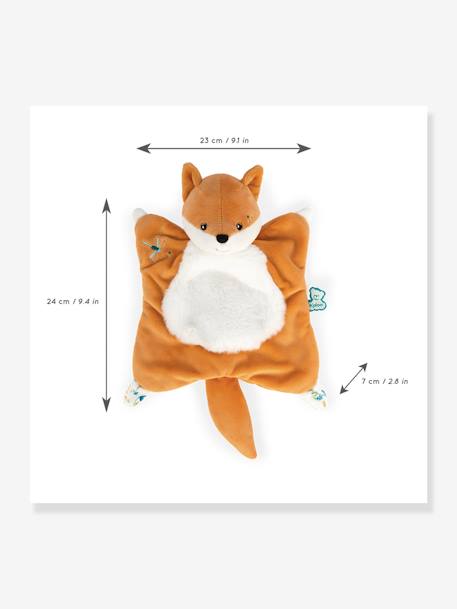 Doudou renard Léonard - renard 4 - vertbaudet enfant 