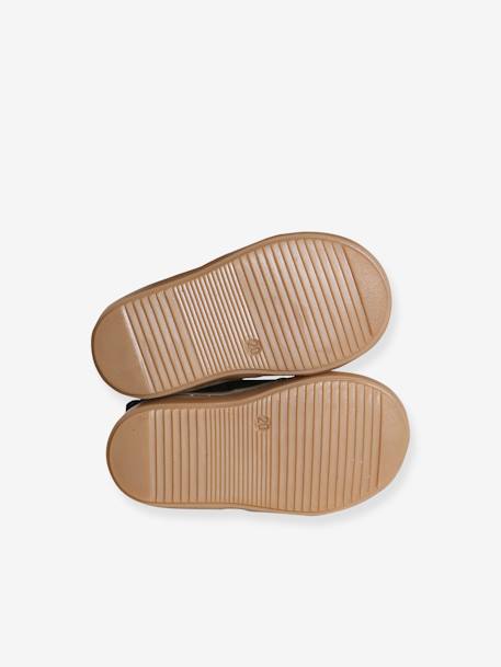 Bottines bébé cuir zippées noir 5 - vertbaudet enfant 