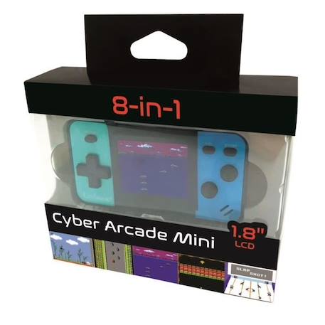 Console portable Mini Cyber Arcade - écran 1.8 8 jeux NOIR 5 - vertbaudet enfant 