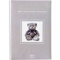 Jouet-Journal de naissance - DOMIVA - Ourson - Taupe