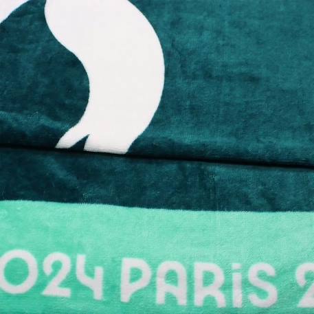 Drap de plage imprimé 100% coton, PARIS 2024 JEUX OLYMPIQUES JEUX BLEU 3 - vertbaudet enfant 