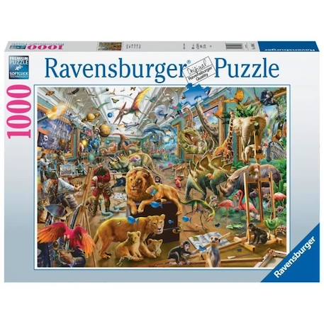 Puzzle 1000 pièces Le musée vivant, Adultes et enfants dès 14 ans, 16996, Ravensburger BLANC 2 - vertbaudet enfant 