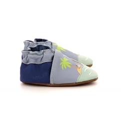 Chaussures-Chaussures garçon 23-38-ROBEEZ Chaussons Island Holidays bleu