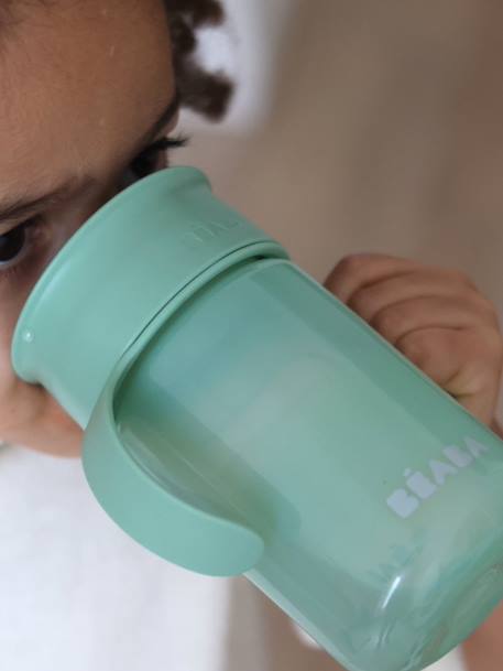 Béaba Tasse D'apprentissage 2 En 1 - 210ml - Tritan/silicone - Étanche - Poignées Amovibles