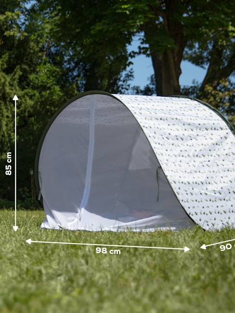 Tente Anti-UV Haute protection 50+ MARINIERE+vert 16 - vertbaudet enfant 