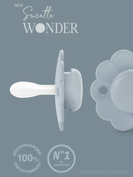 Sucette réversible SX Pro Wonder 6-18 mois Hedge green+Spring lake 7 - vertbaudet enfant 