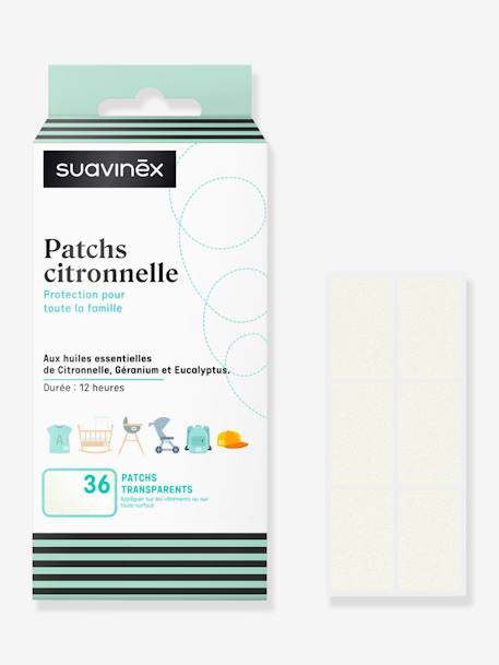 Pack de 36 patches anti moustiques à la citronnelle transparents 4 - vertbaudet enfant 