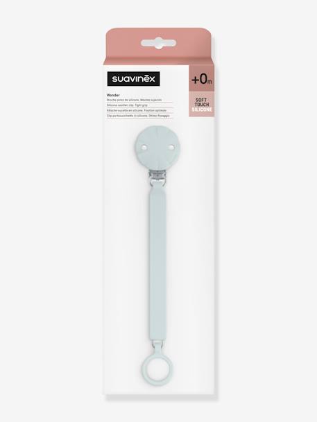 Attache-sucette silicone Wonder Almost aqua+Hedge green+Illusion blue+Mauve chalk+Pale mauve+Spring lake 13 - vertbaudet enfant 