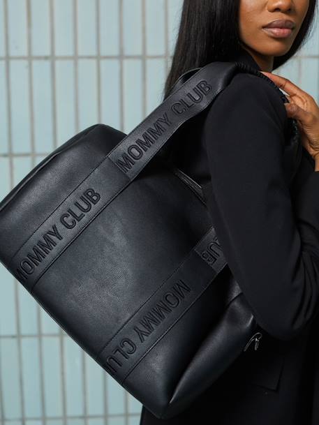 Sac à langer Mommy Club Marron+Noir+Off white+Vert 11 - vertbaudet enfant 